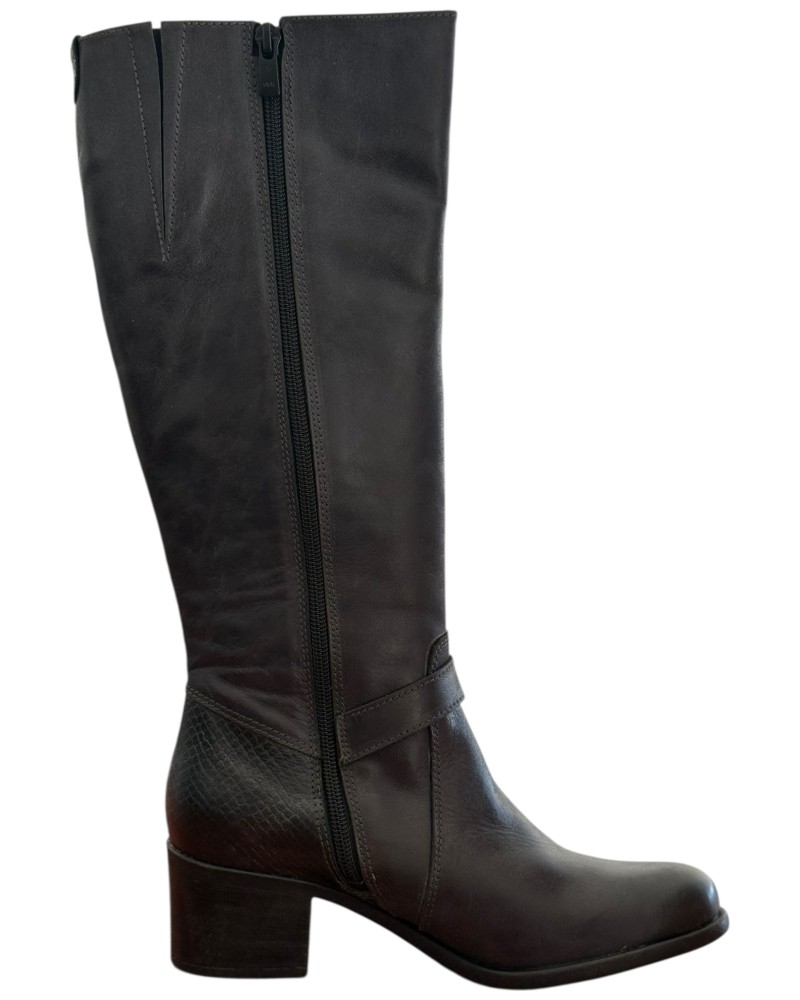 Δερμάτινη Γυναικεία Mπότα - M675