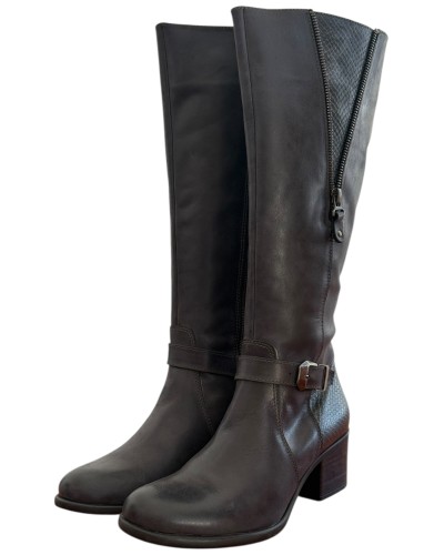 Δερμάτινη Γυναικεία Mπότα - M675