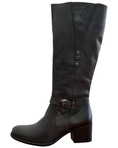 Δερμάτινη Γυναικεία Mπότα - M675