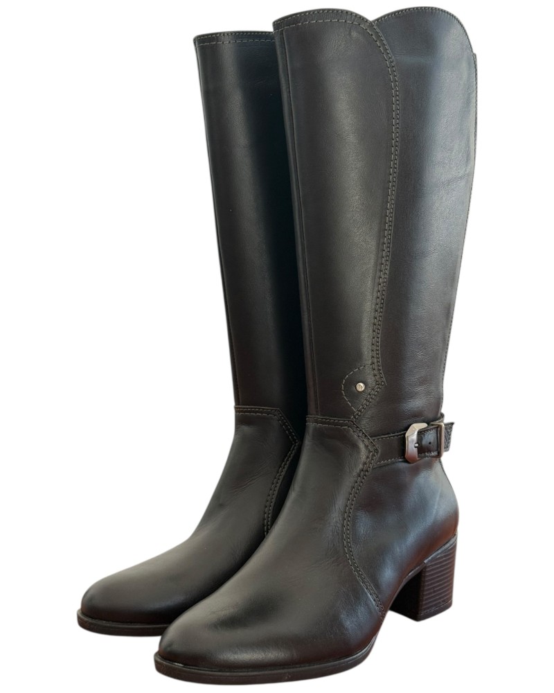 Δερμάτινη Γυναικεία Mπότα - M677