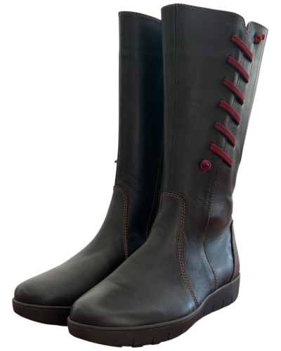 Δερμάτινη Γυναικεία Mπότα - M679