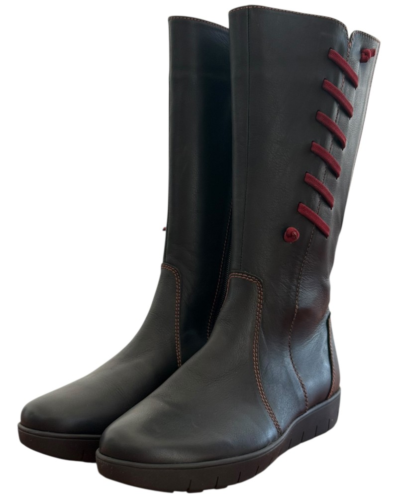 Δερμάτινη Γυναικεία Mπότα - M679