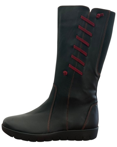 Δερμάτινη Γυναικεία Mπότα - M679