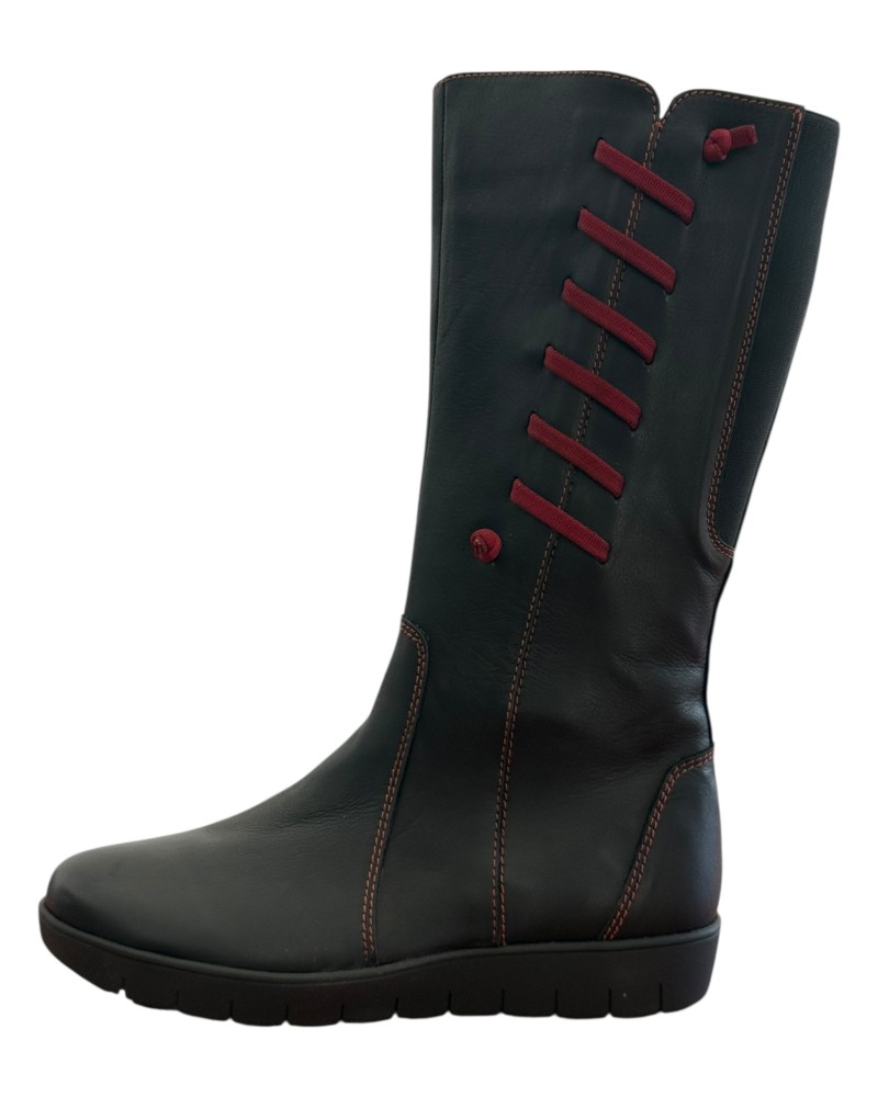 Δερμάτινη Γυναικεία Mπότα - M679