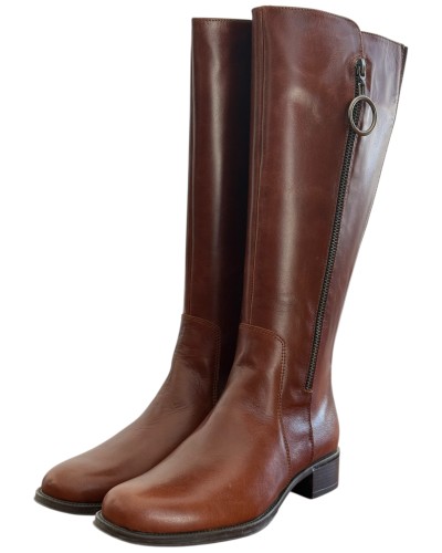 Δερμάτινη Γυναικεία Mπότα - M682