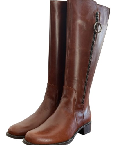 Δερμάτινη Γυναικεία Mπότα - M682