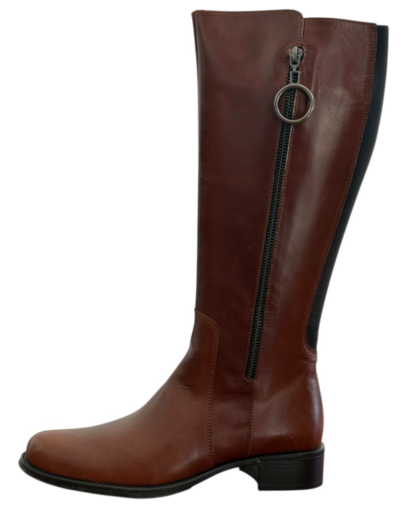 Δερμάτινη Γυναικεία Mπότα - M682