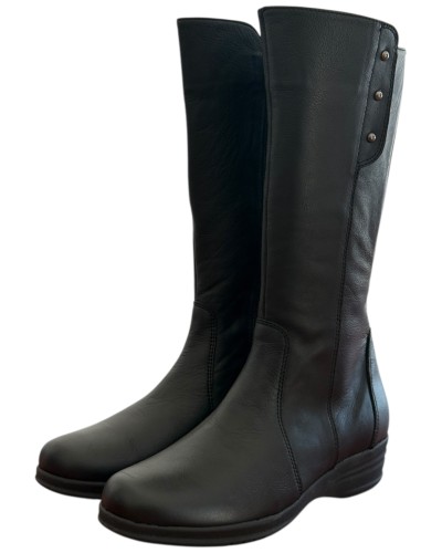 Δερμάτινη Γυναικεία Mπότα - M683