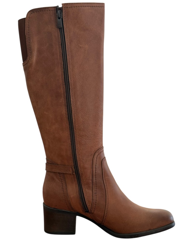 Δερμάτινη Γυναικεία Mπότα - M684