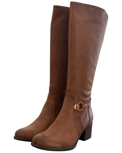 Δερμάτινη Γυναικεία Mπότα - M684