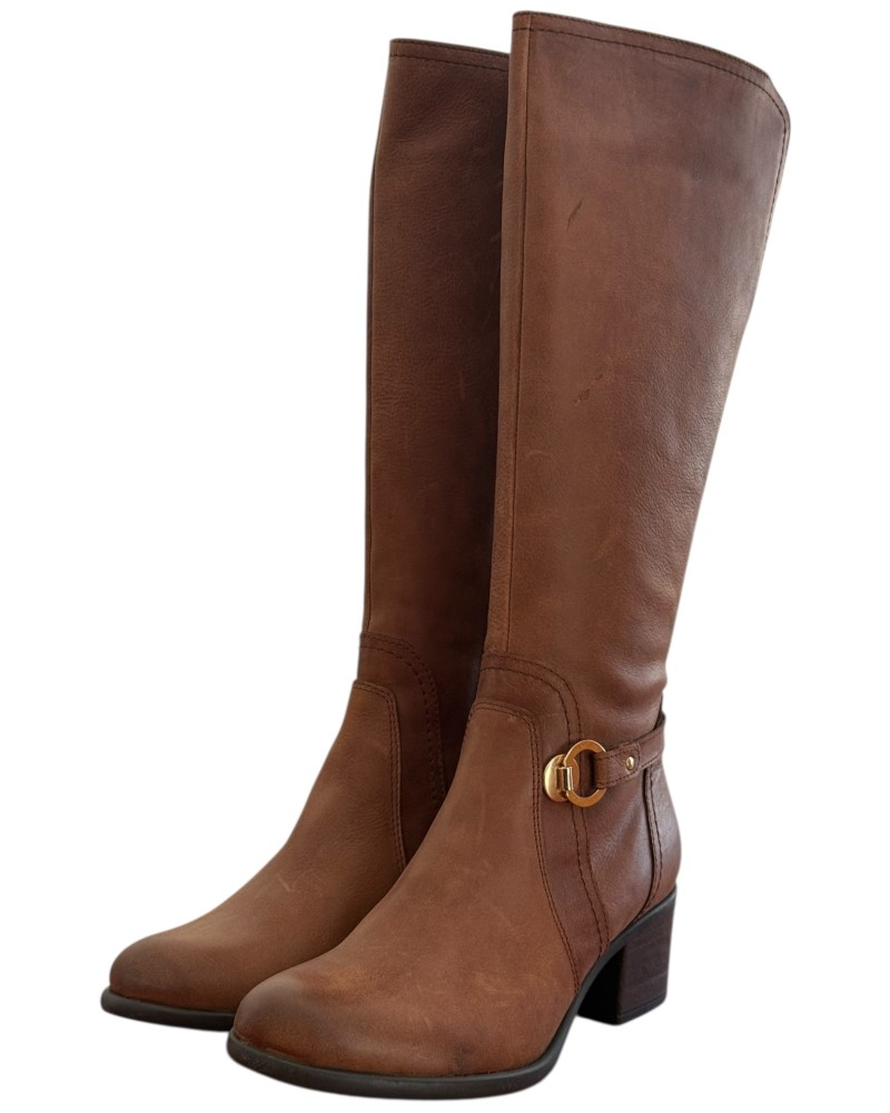 Δερμάτινη Γυναικεία Mπότα - M684