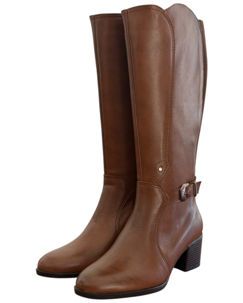 Δερμάτινη Γυναικεία Mπότα - M685