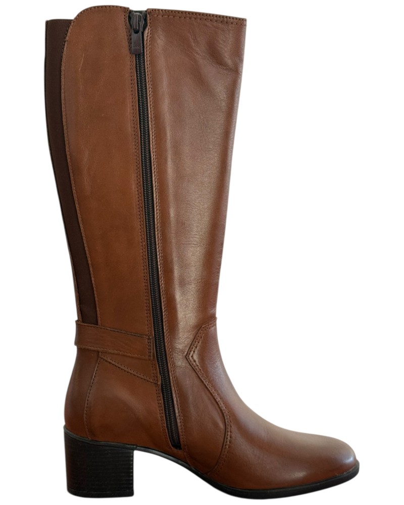 Δερμάτινη Γυναικεία Mπότα - M685