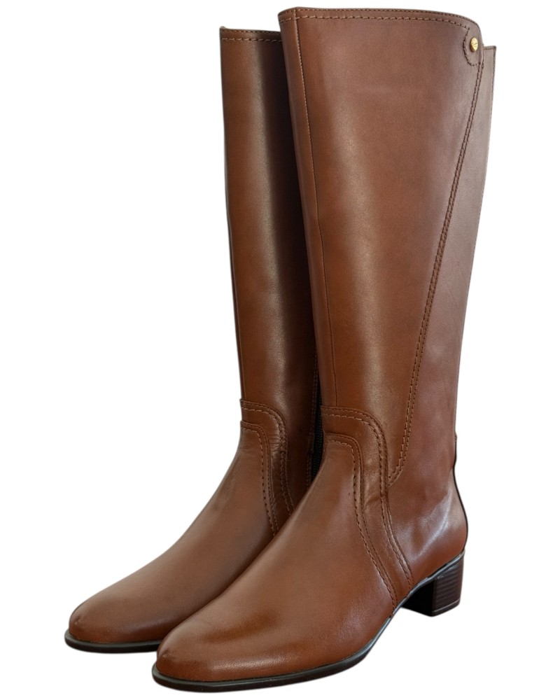 Δερμάτινη Γυναικεία Mπότα - M686