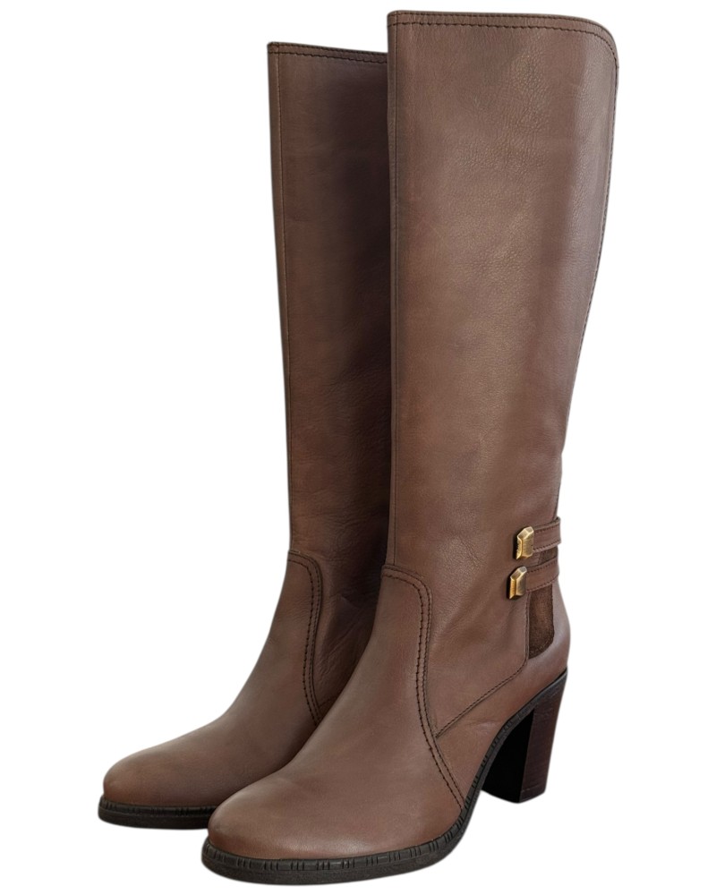 Δερμάτινη Γυναικεία Mπότα - M692