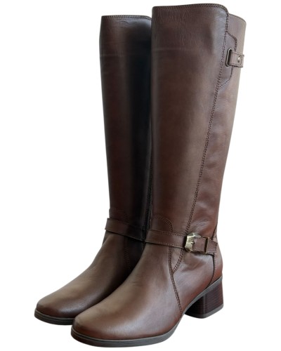 Δερμάτινη Γυναικεία Mπότα - M694