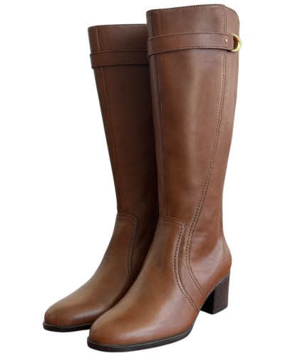 Δερμάτινη Γυναικεία Mπότα - M695