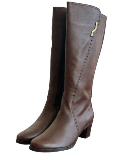 Δερμάτινη Γυναικεία Mπότα - M696