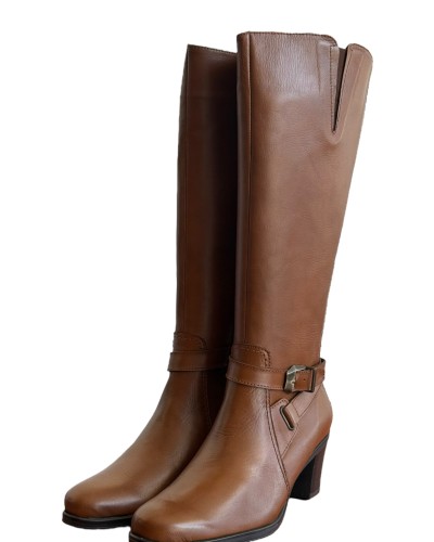 Δερμάτινη Γυναικεία Mπότα - M698