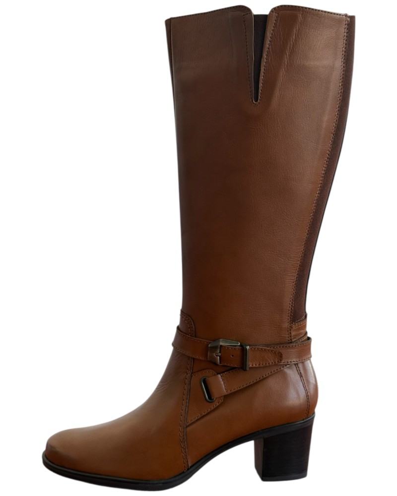 Δερμάτινη Γυναικεία Mπότα - M698