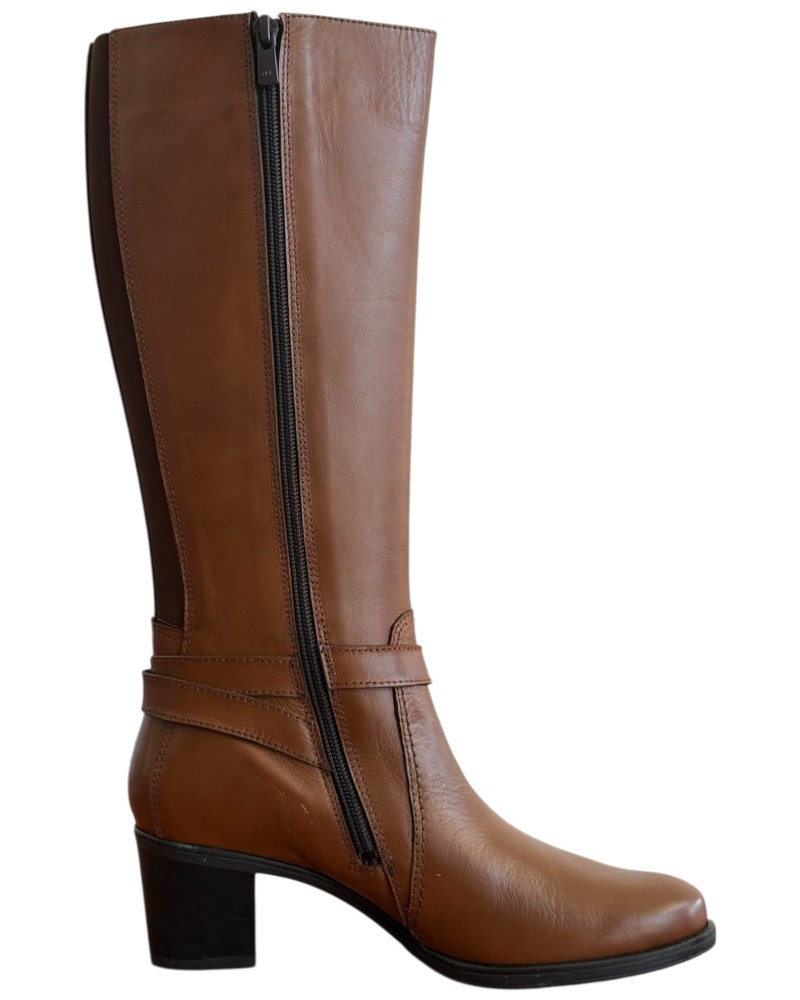 Δερμάτινη Γυναικεία Mπότα - M698