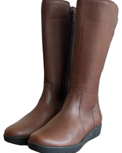 Δερμάτινη Γυναικεία Mπότα - M699