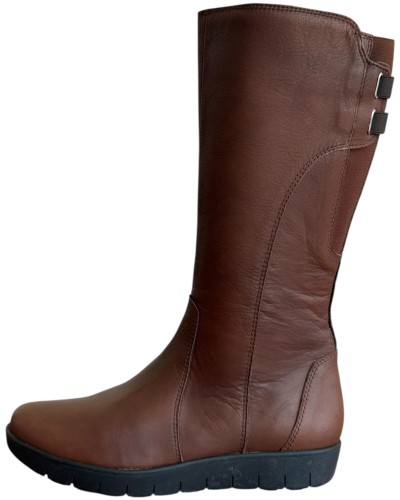 Δερμάτινη Γυναικεία Mπότα - M699