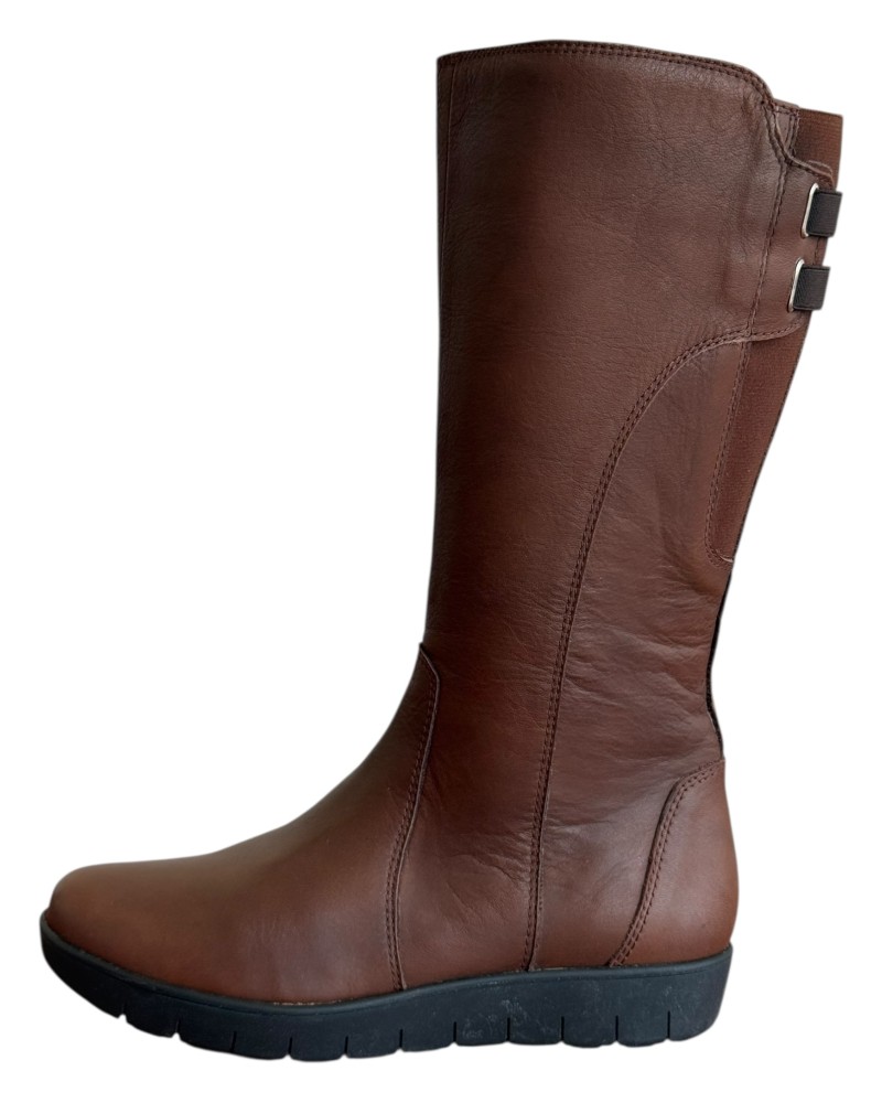 Δερμάτινη Γυναικεία Mπότα - M699