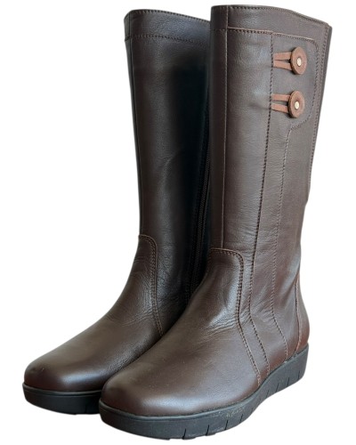 Δερμάτινη Γυναικεία Mπότα - M703