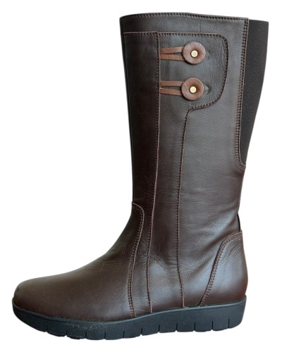 Δερμάτινη Γυναικεία Mπότα - M703