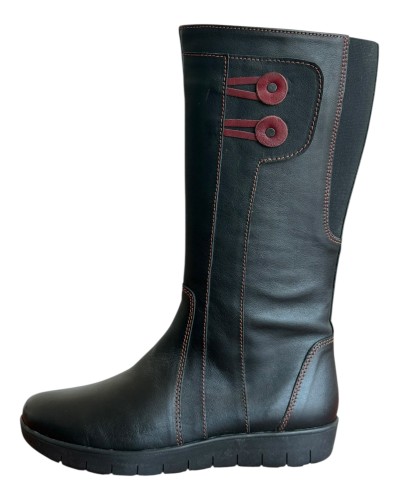 Δερμάτινη Γυναικεία Mπότα - M706