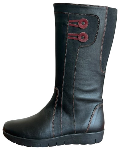 Δερμάτινη Γυναικεία Mπότα - M706