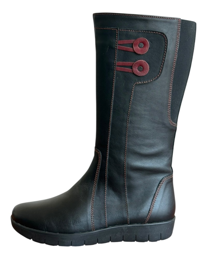 Δερμάτινη Γυναικεία Mπότα - M706