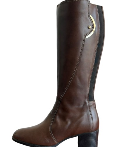 Δερμάτινη Γυναικεία Mπότα - M717