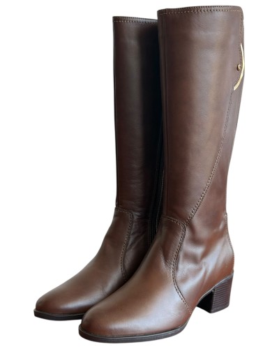 Δερμάτινη Γυναικεία Mπότα - M717