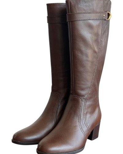 Δερμάτινη Γυναικεία Mπότα - M719