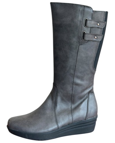 Δερμάτινη Γυναικεία Mπότα - M720