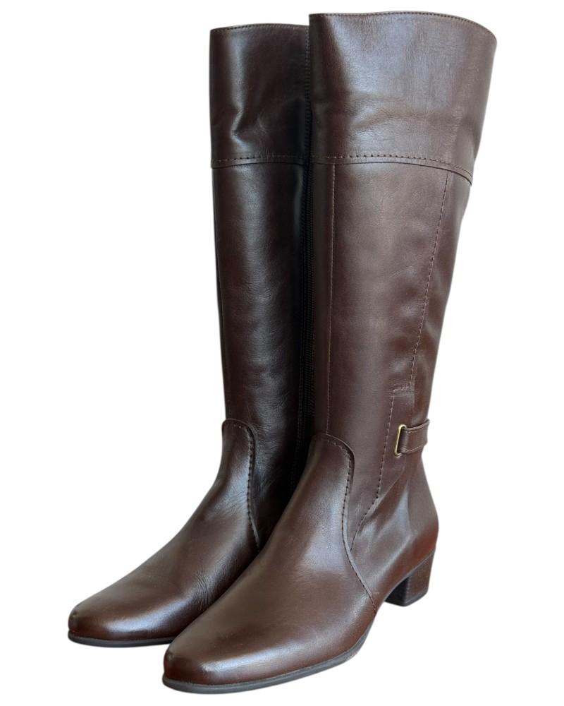 Δερμάτινη Γυναικεία Mπότα - M723