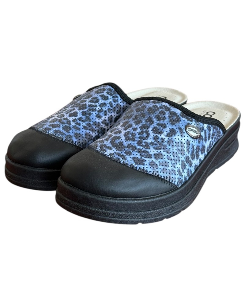 Γυναικεία Δερμάτινη Ανατομική Παντόφλα - M773