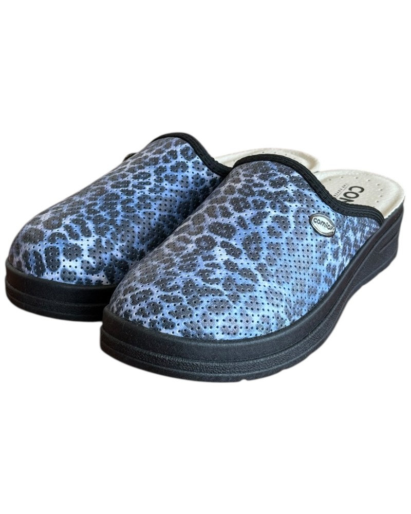 Γυναικεία Δερμάτινη Ανατομική Παντόφλα - M776