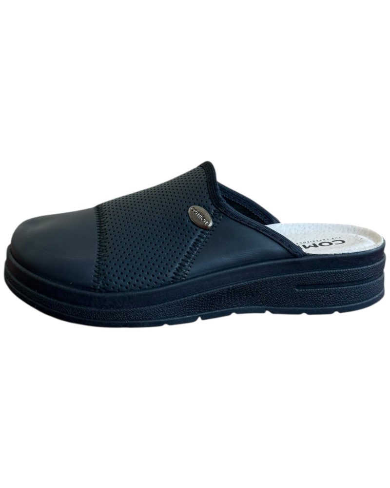 Γυναικεία Δερμάτινη Ανατομική Παντόφλα - M780