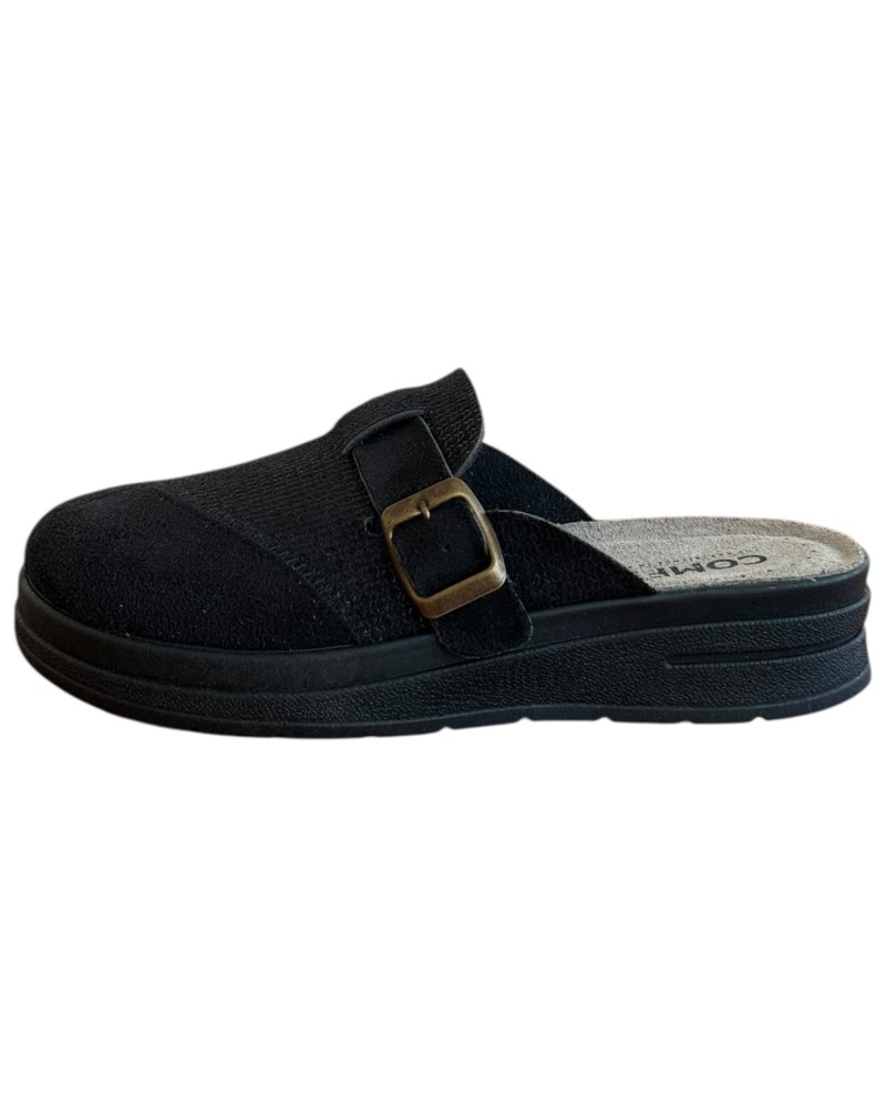 Γυναικεία Δερμάτινη Ανατομική Παντόφλα  - M792