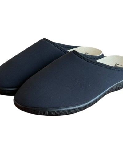 Γυναικεία Δερμάτινη Ανατομική Παντόφλα  - M858