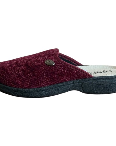 Γυναικεία Δερμάτινη Ανατομική Παντόφλα  - M874