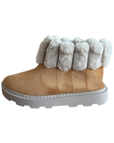  Γυναικεία Ανατομική Παντόφλα Κλειστή Τύπου Μποτάκι - M894