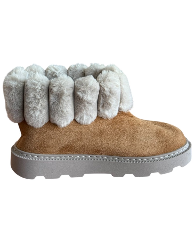  Γυναικεία Ανατομική Παντόφλα Κλειστή Τύπου Μποτάκι - M894