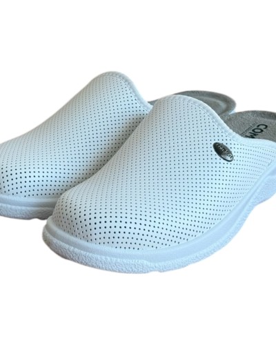 Ανδρική  Δερμάτινη Ανατομική Παντόφλα - M999