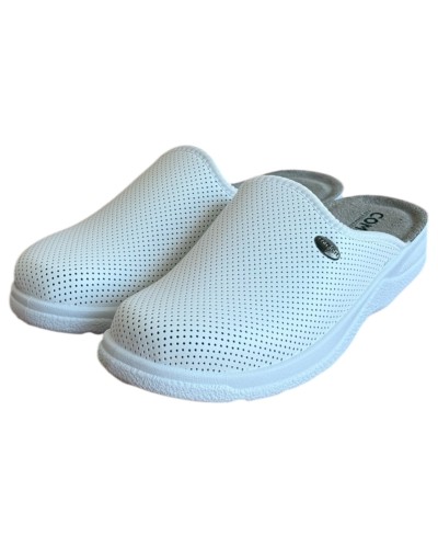 Ανδρική  Δερμάτινη Ανατομική Παντόφλα - M999