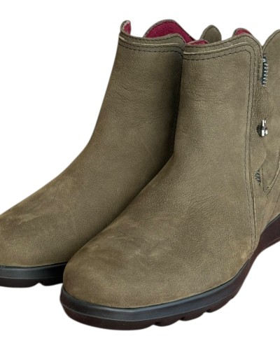 Δερμάτινο Γυναικείo Μποτάκι - N1