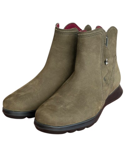 Δερμάτινο Γυναικείo Μποτάκι - N1